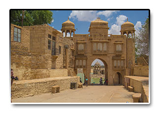 Pouštné mesto Jaisalmer