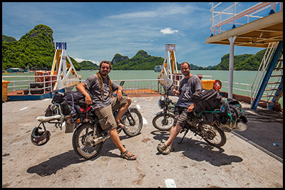 Vietnam -Cestování na motorce