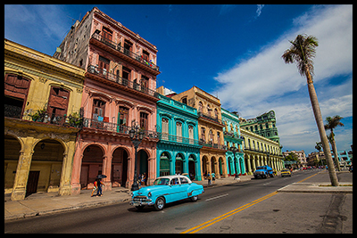 Kuba - Havana - hlavní město Kuby